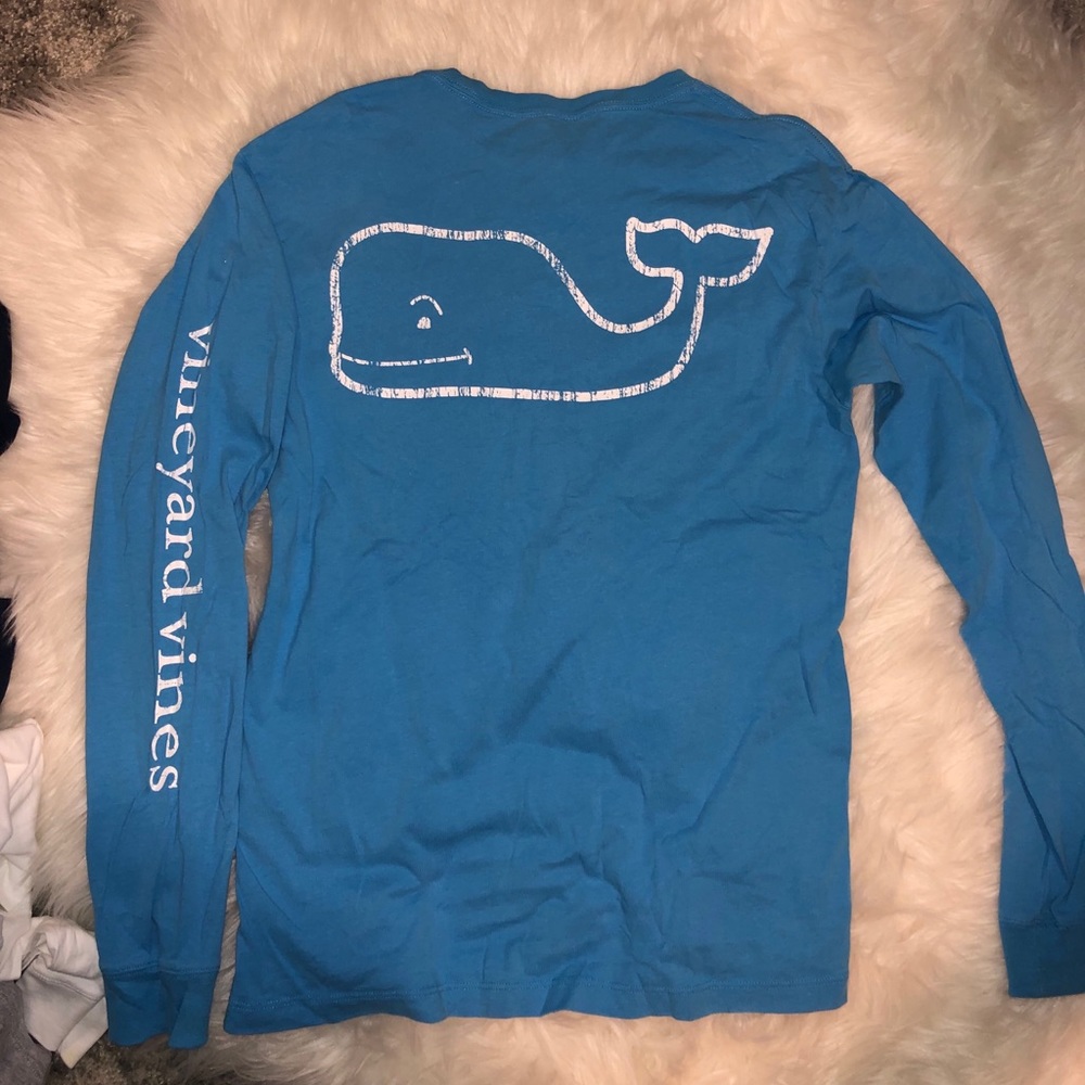 Blue Vineyard Vines Shirt